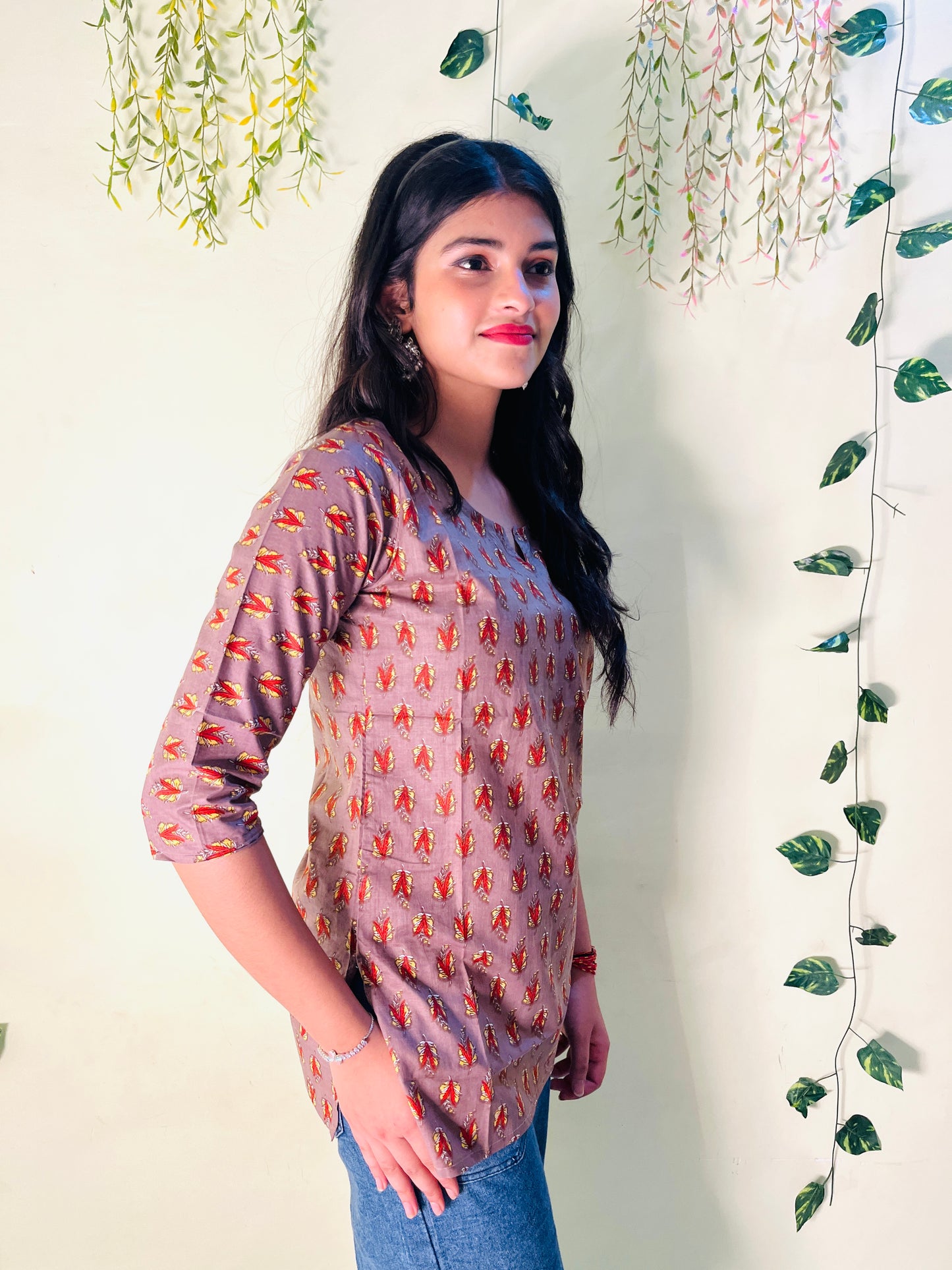 Printed Short Kurta – Aira Fashion