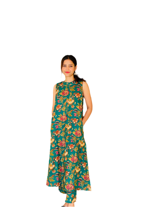 Aira Fashion Floral Printed Sleeveless Co-ord Set
