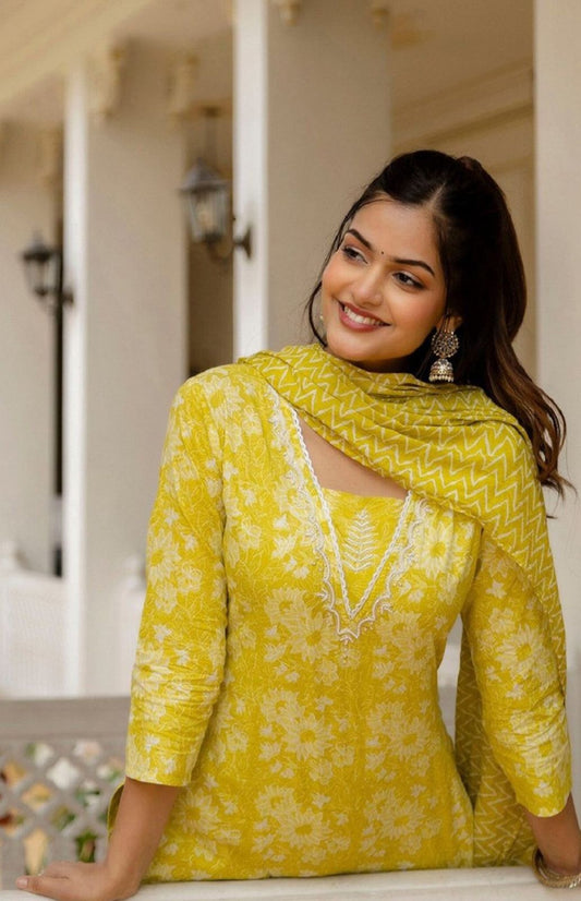 Printed Kurta set - Aira Fashion